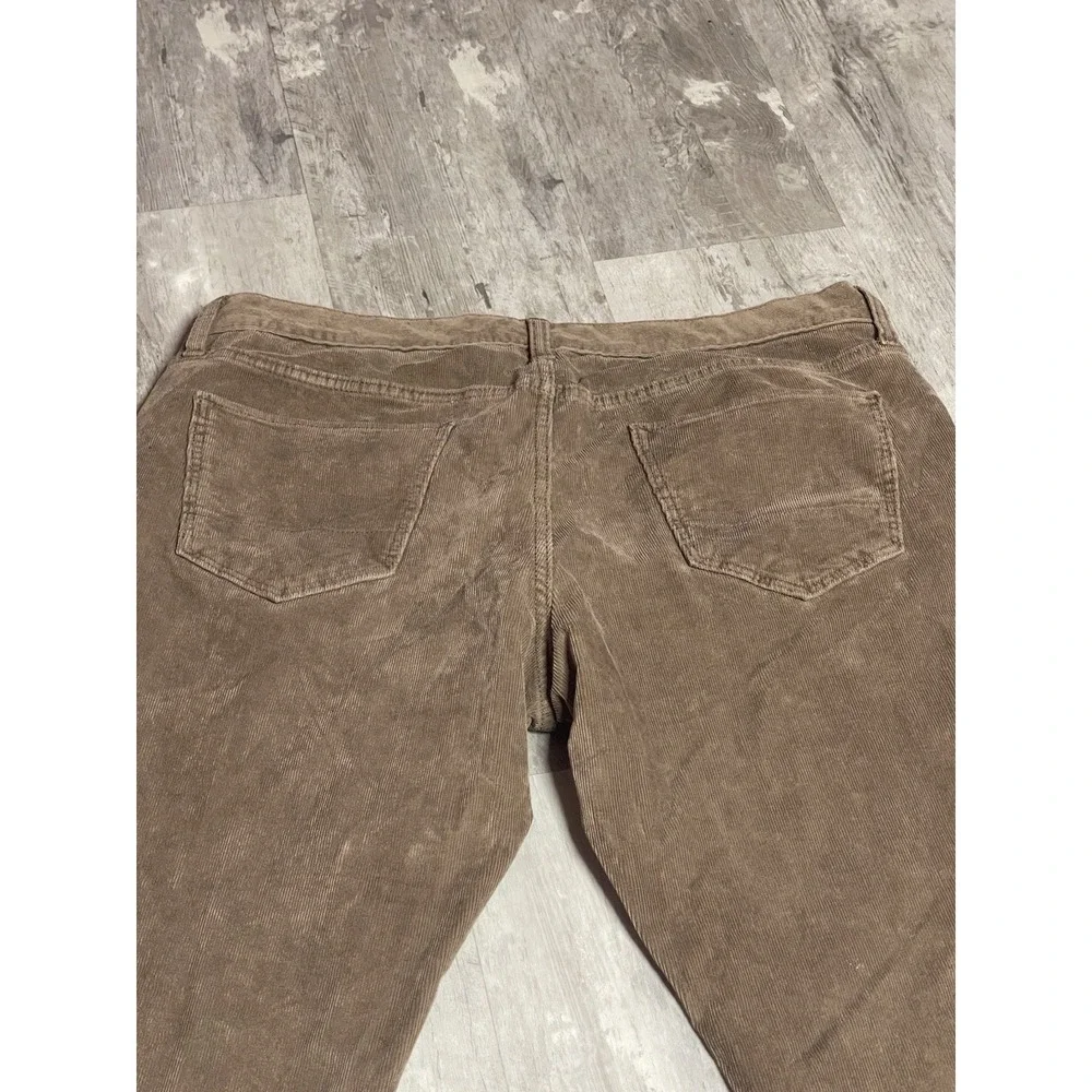Banana Republic Pants Men's 36 x 30 Corduroy Brown Regular Fit Straight Leg Bag6